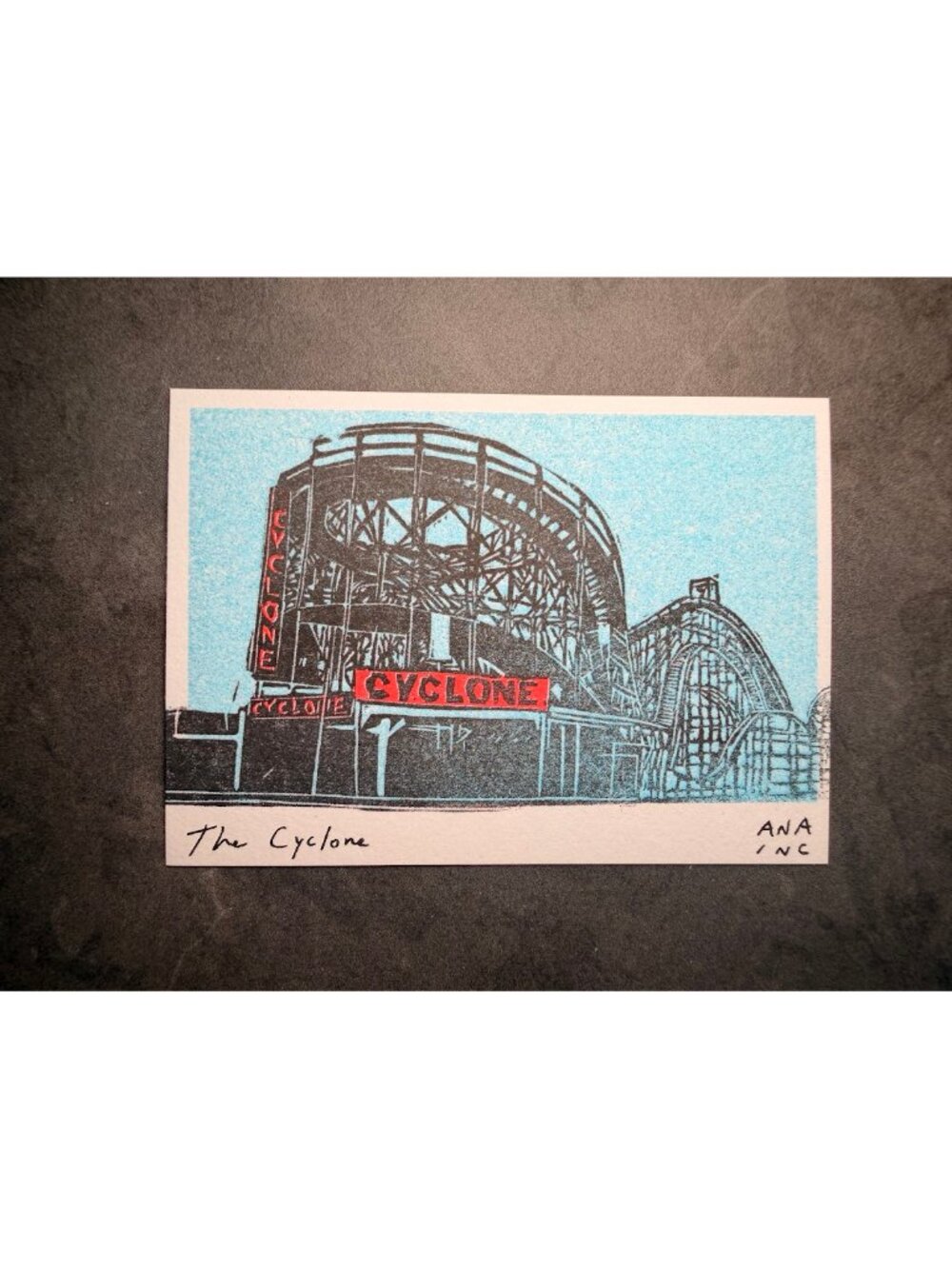 Ana Inciardi The Cyclone Mini Art Print